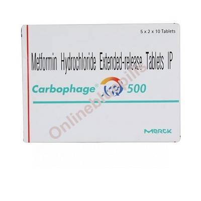 CARBOPHAGE XR 500 MG