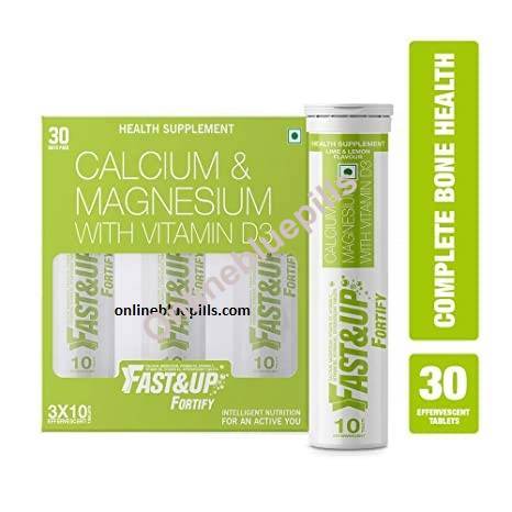 FAST&UP; FORTIFY CALCIUM SUPPLEMENT - 500 MG ELEMENTAL CALCIUM - VITAMIN D3 FOR COMPLETE BONE HEALTH