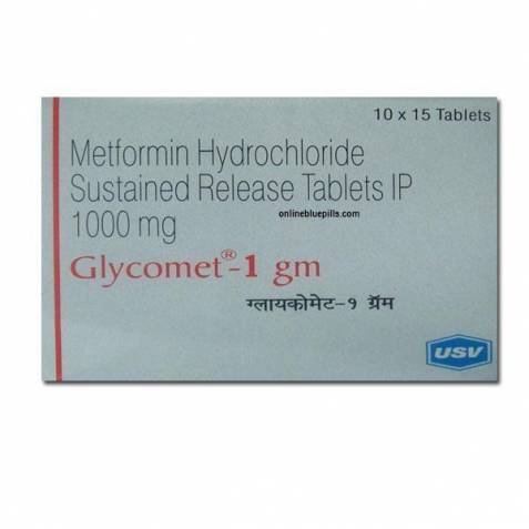 glucophage sr 1000 mg pil